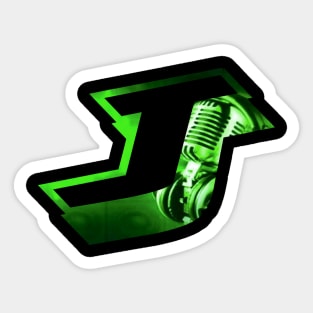 Green Jswervo Logo Sticker